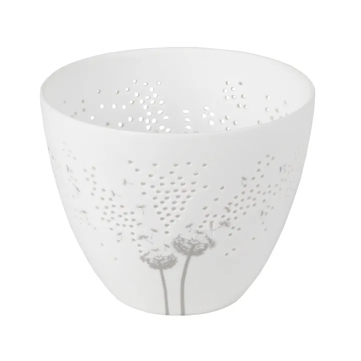 Rader Poetry Tealight Holder With Dandelion Design