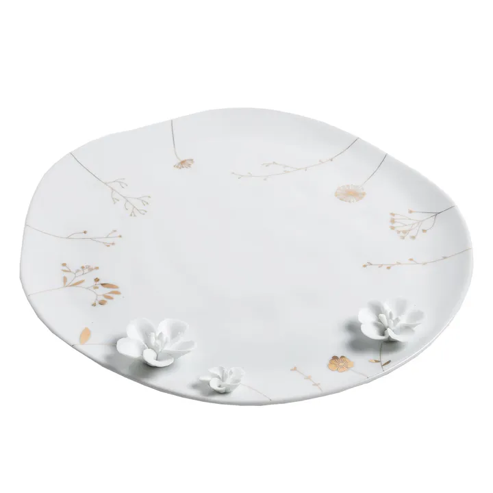 Rader Porcelain Stories Decorative Plate - Flower
