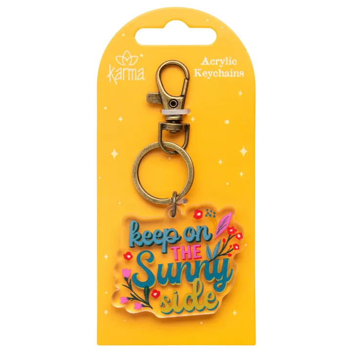 Karma Acrylic Keychains