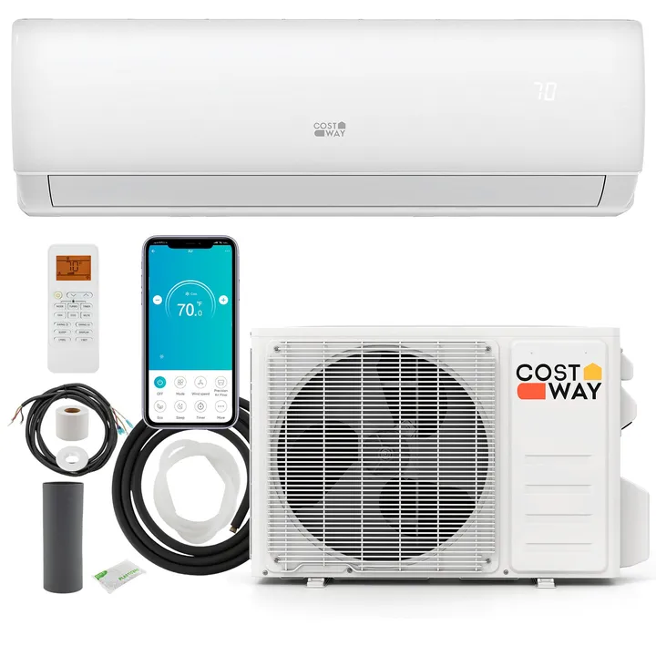 Directdeals 17000 BTU 208/230V Mini Split Air Conditioner and Heater Pump System