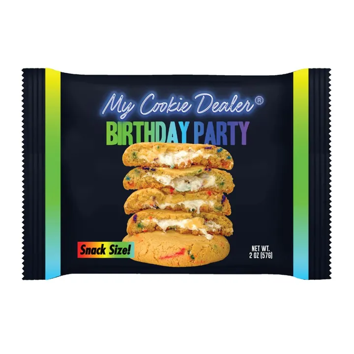 My Cookie Dealer Snack Size Birthday Party Cookie