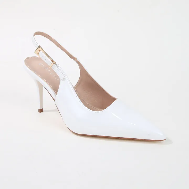 Berness Graciela Polished Pointed Slingback Heels