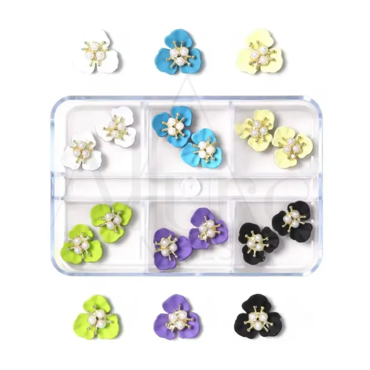 Allure Nails Bloom Luxe 3D Nail Charm Set