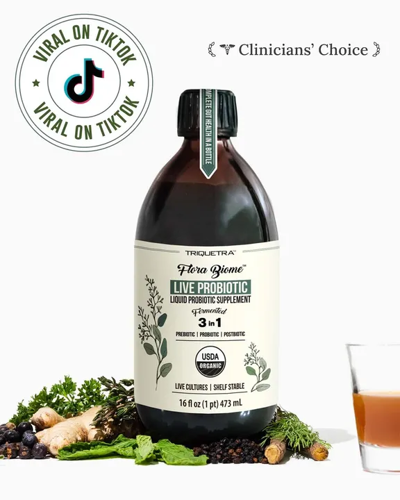 Triquetra Health Flora Biome™ Live Probiotic