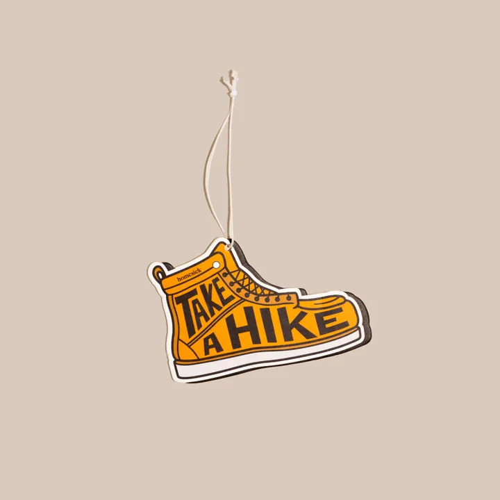 Homesick Take A Hike Car Freshener
