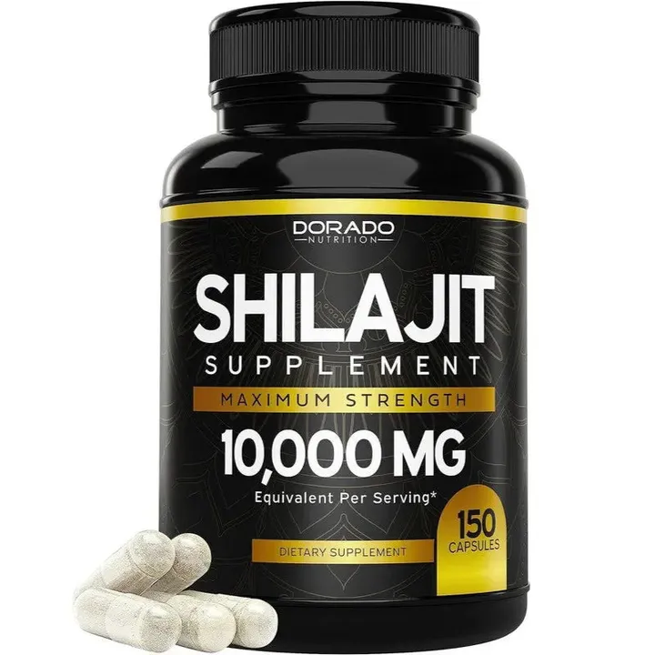 Dorado Nutrition Shilajit Pure Himalayan Capsules 150 Count - 10,000mg - Shilajit Supplement, Shilajit for Men & Women with Naturally Occuring Fulvic Acid - Himalayan Shilajit Capsules Dietary Supplement