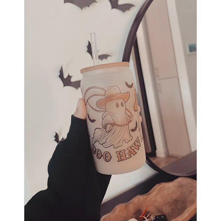 a & b crafts co. Boo Haw Ghost Tumbler