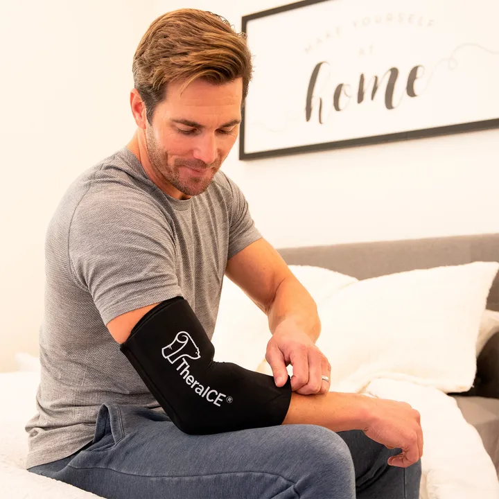 TheraICE Hot & Cold Elbow Compression Sleeve - 3 Pack