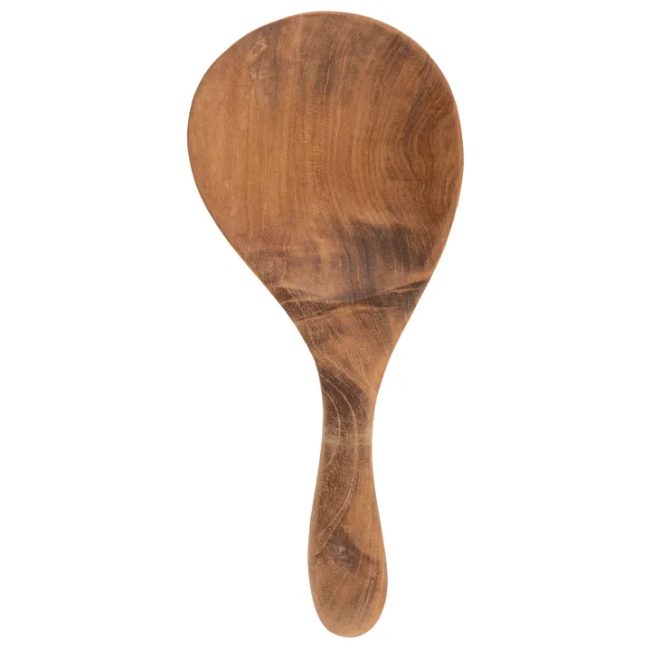 Karma Short Teak Curved Spoon Bali