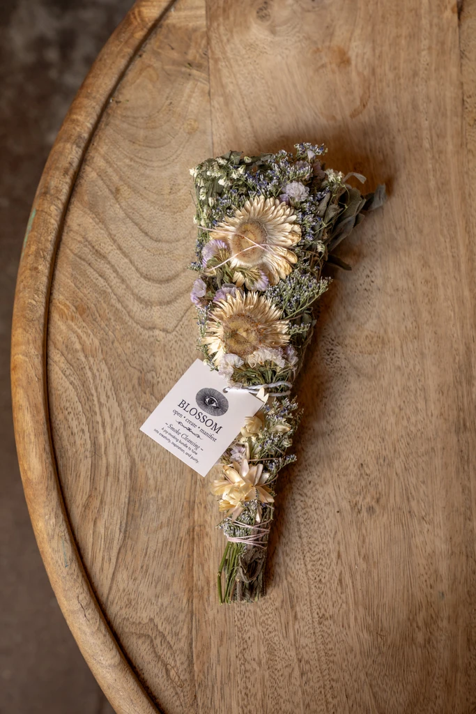 Anima Mundi Apothecary Blossom Wand | Creativity Inviting Smoke Bundle