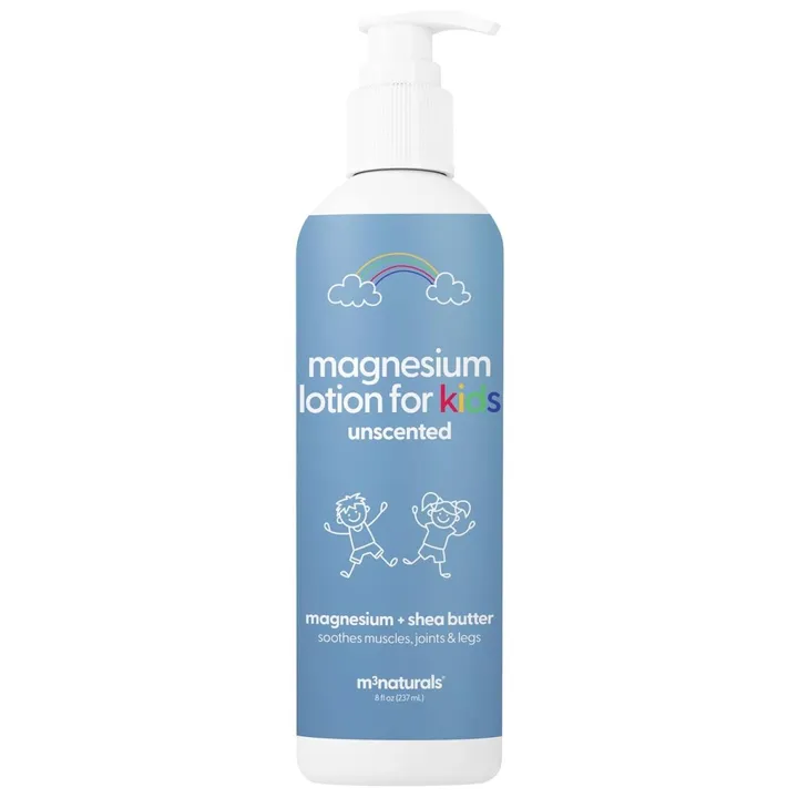 M3 Naturals Unscented Magnesium Lotion For Kids