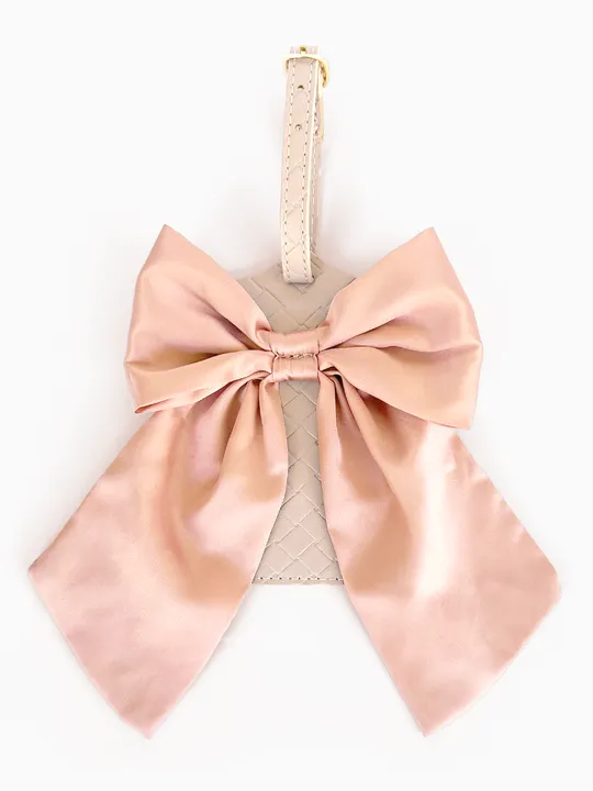 Ellie Rose Bow Luggage Tag