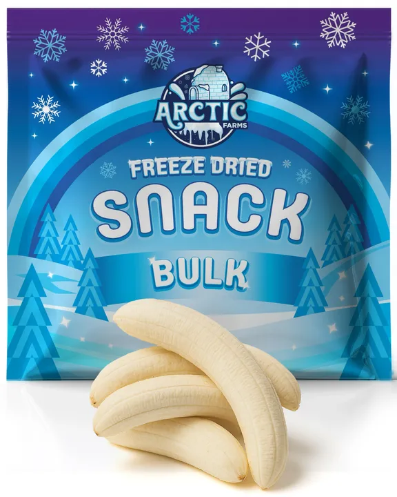 Arctic Farms Freeze Dried Whole Bananas