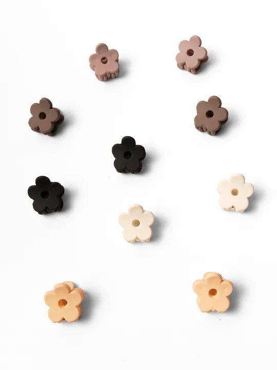 Ellie Rose Mini Flower Clips