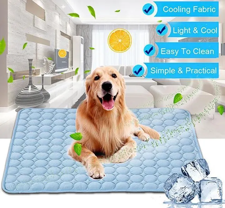 GBH - Shop Pet Dog Cat Ice Silk Cold Nest Pad For Cooling In Summer