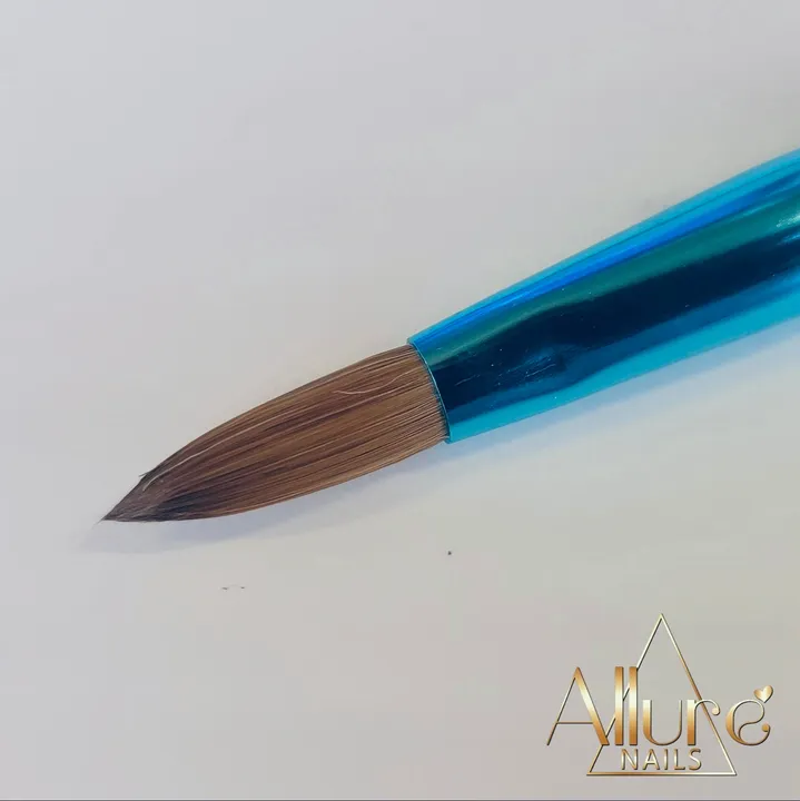 Allure Nails 100% Kolinsky Nail Brush For Perfect Acrylic Application