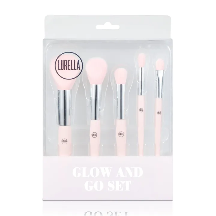 Allure Nails Glow & Go Brush Set