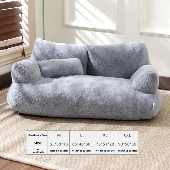 GBH - Shop Flannel Warm Large Cat Sofa Universal Pet Kennel