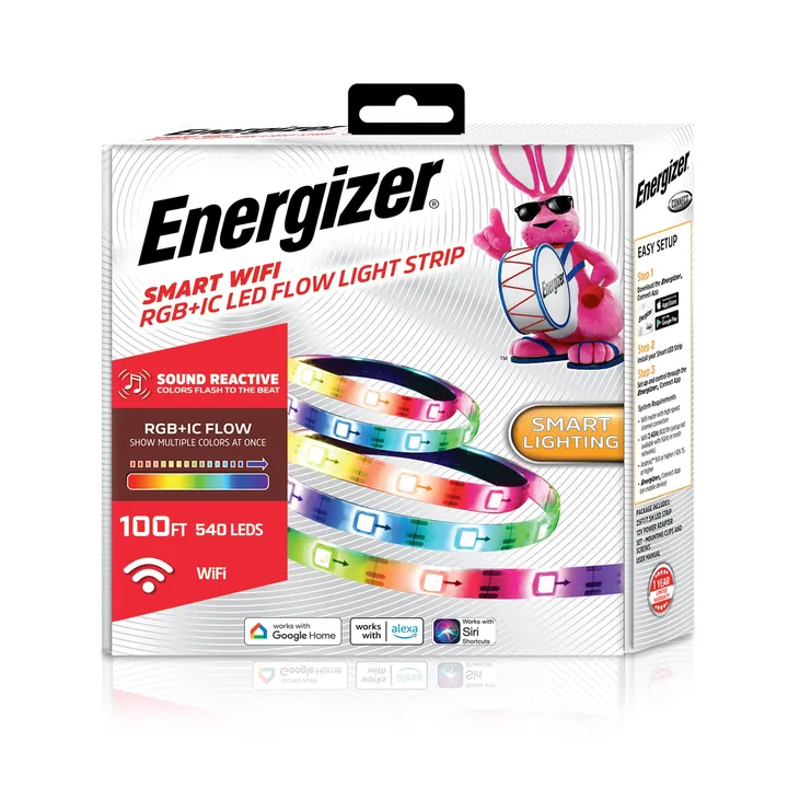 energizer connect Smart Indoor Color Flow LED Light Strip