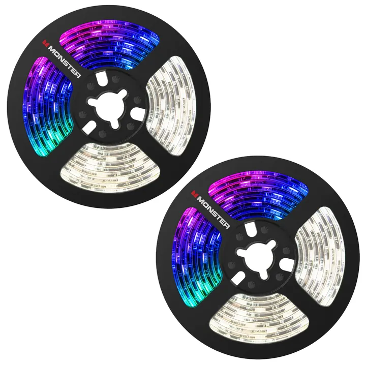 Monster Illuminessence 6.5 Ft Multi-Color LED Light Strip