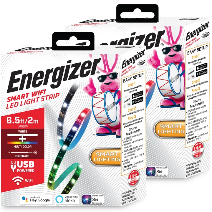 energizer connect Smart Wifi 6.5 ft LED Light Strip