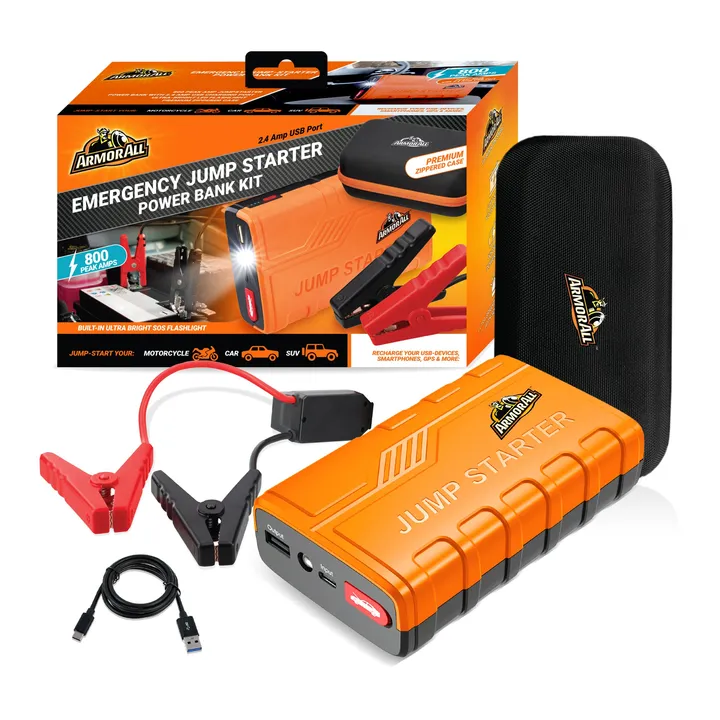 Armor all Emergency Jump Starter Power Bank Kit