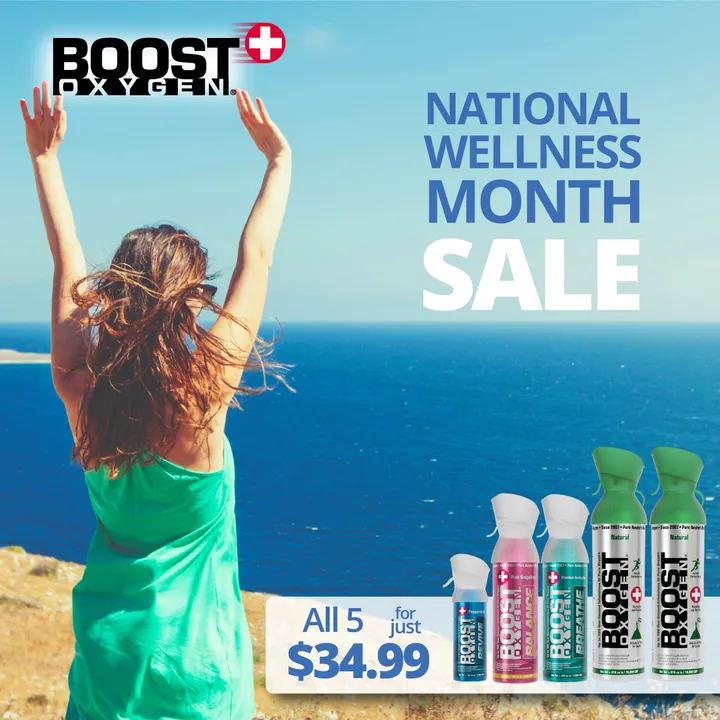 Boost Oxygen™ Boost Oxygen National Wellness Month Sale