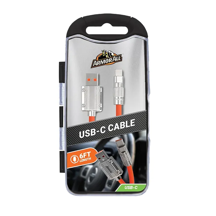 Armor all Rugged USB to C Cable
