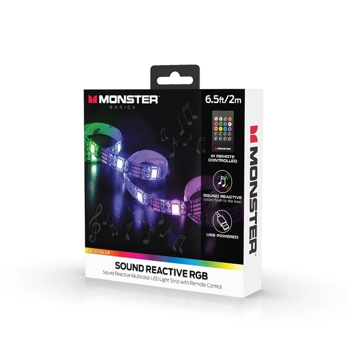 Monster Illuminessence Sound Reactive LED Light Strip