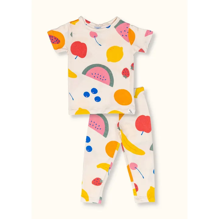 Loocsy Fruit Slice Medley Pajama Set