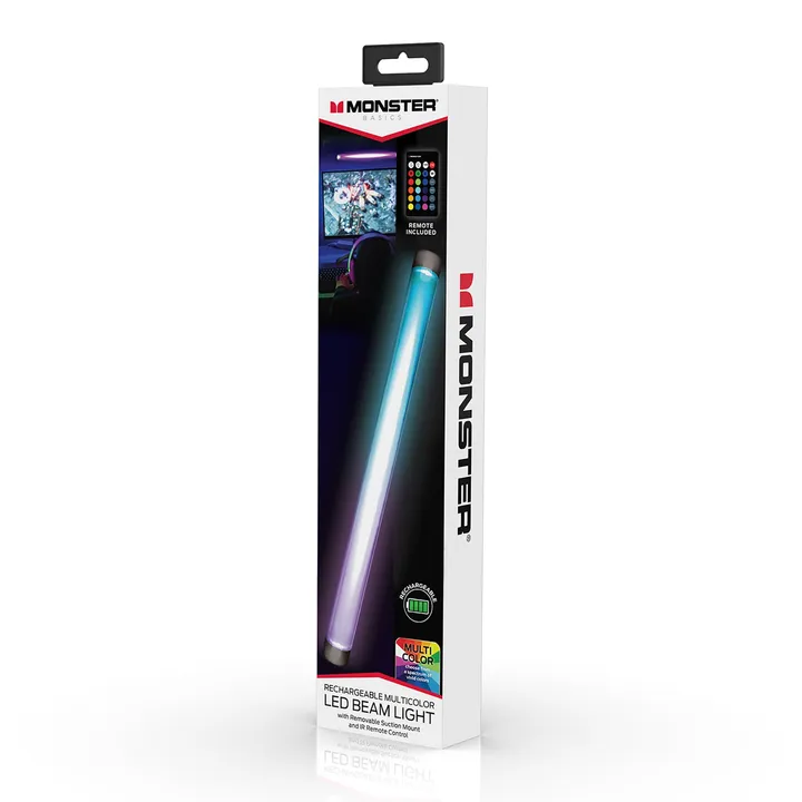 Monster Illuminessence Rechargeable Multi-Color Beam Light