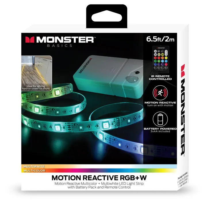Monster Illuminessence Motion Activated LED Light Strip