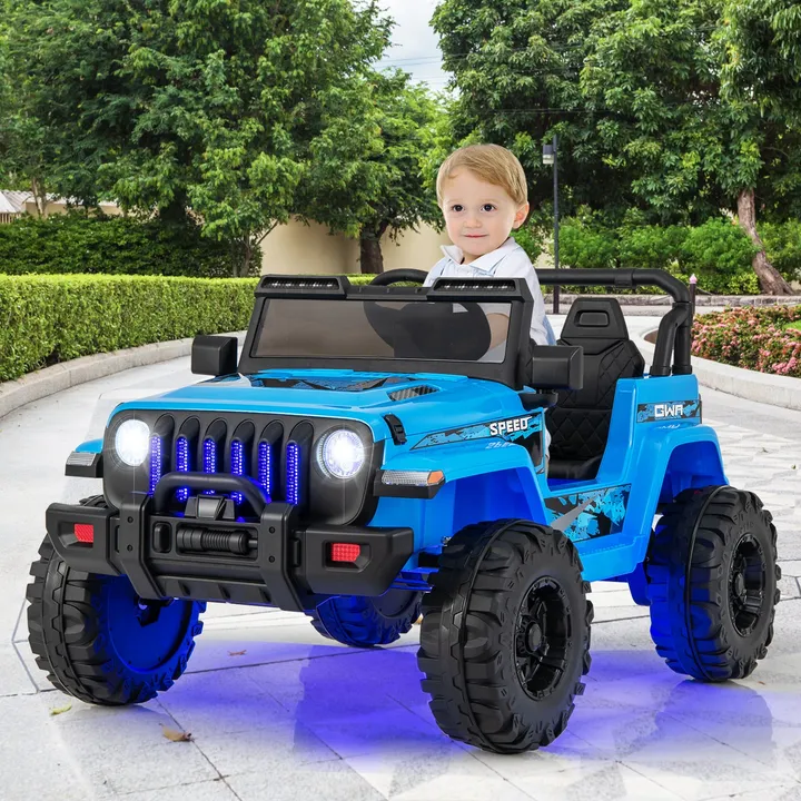 Gbruno Store 12V Kids Ride-On Jeep Car With 2.4 G Remote Control