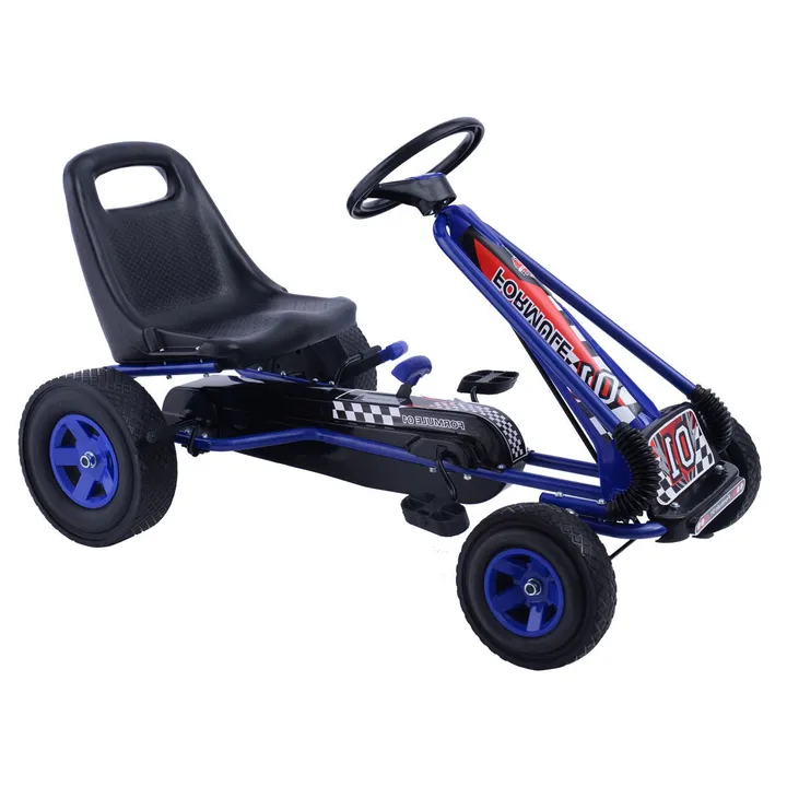 Gbruno Store 4-Wheel Kids Pedal-Powered Go Kart Racer Ride