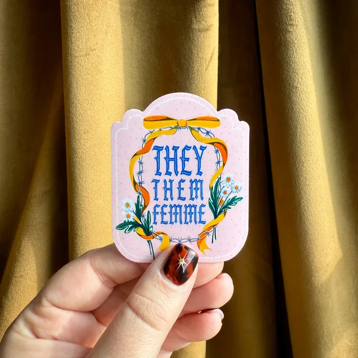 Chaos Magic Studio  They Them Femme Stickers