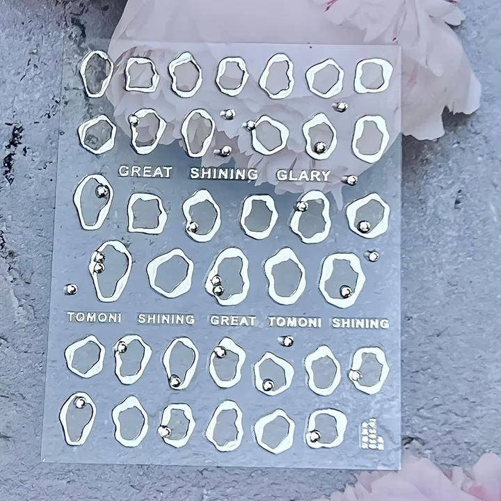 Allure Nails Platinum Pulse Nail Decals