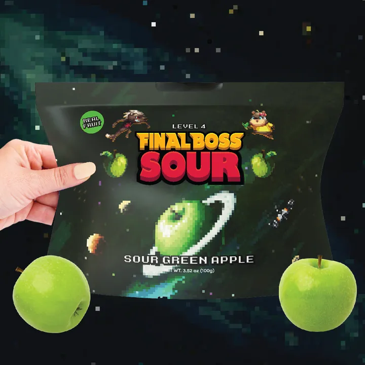 Final Boss Sour Level 4 Candy