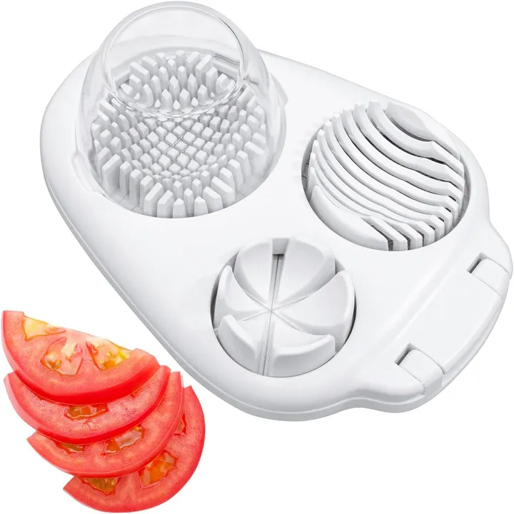Krediz 3 Mode Heavy Duty Egg Fruit Vegi Slicer Dicer and Cutter