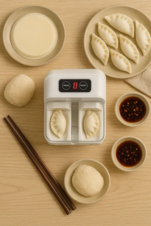 Krediz Electric Dumpling Maker – Effortless Homemade Dumplings in Minutes