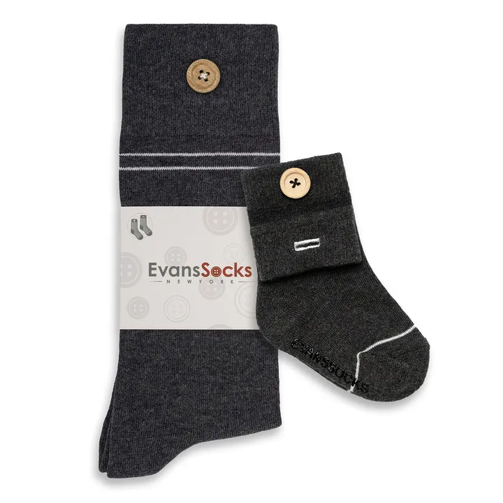 EvansSocks Pearl Street Dress Sock - Father & Son Pack