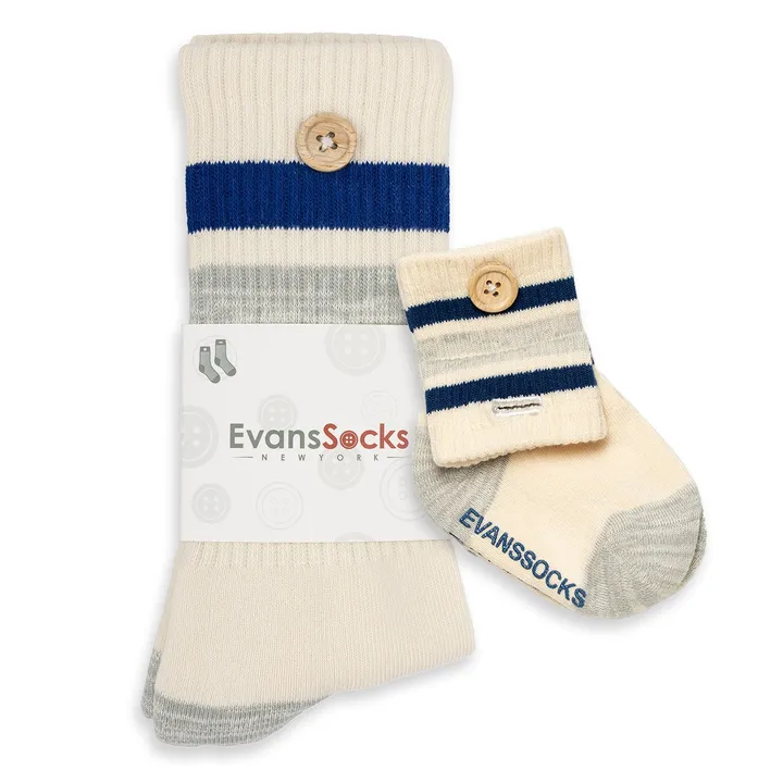 EvansSocks SoHo Casual Sock - Father & Son Pack