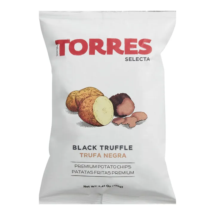 Petrusco Caviar Gourmet Black Truffle Potato Chips