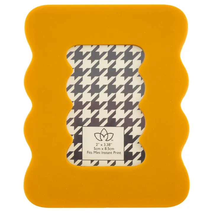Karma Ochre Resin Squiggle Mini Frame