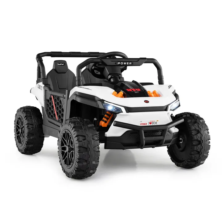 Gbruno Store 12V Kids Ride On Truck Off-Road UTV With Parental Remote And Lights