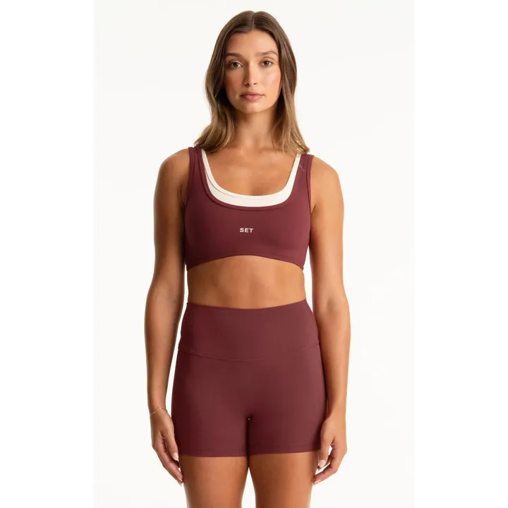 Set Active Airluxe™  Breathe Parke Layer Scoop Bra