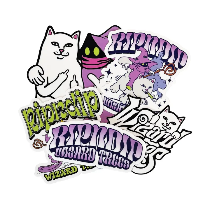 RIPNDIP Wizard Trees Sticker Pack
