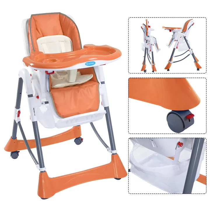 Gbruno Store Portable Folding Baby High Chair
