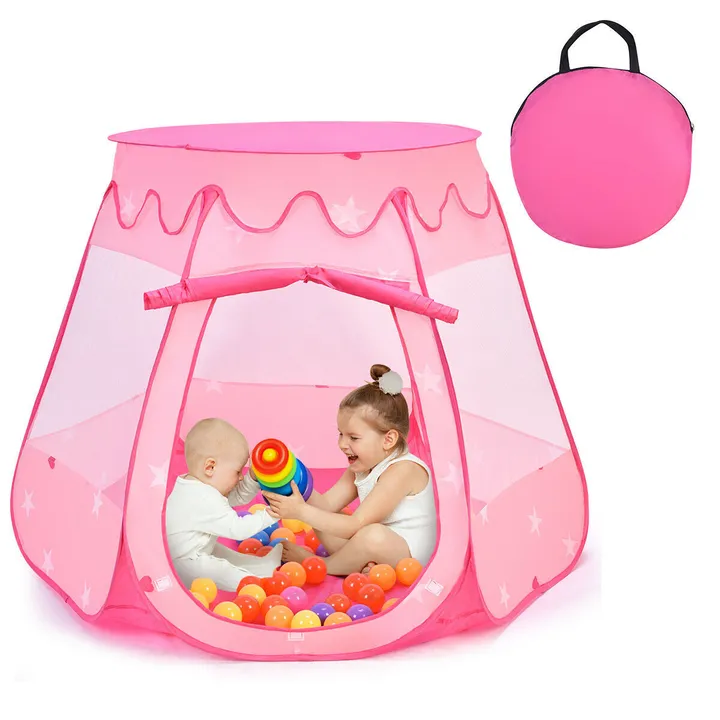 Gbruno Store Portable Kid Play House Play Tent With 100 Balls