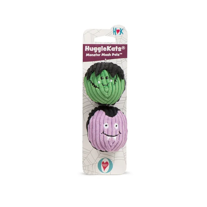 HuggleHounds® Halloween Pals Monster Mash Cat Toys