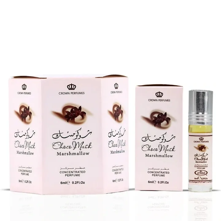 Al Rehab Choco Musk Marshmallow Perfume Oil - Sweet & Cozy Fragrance